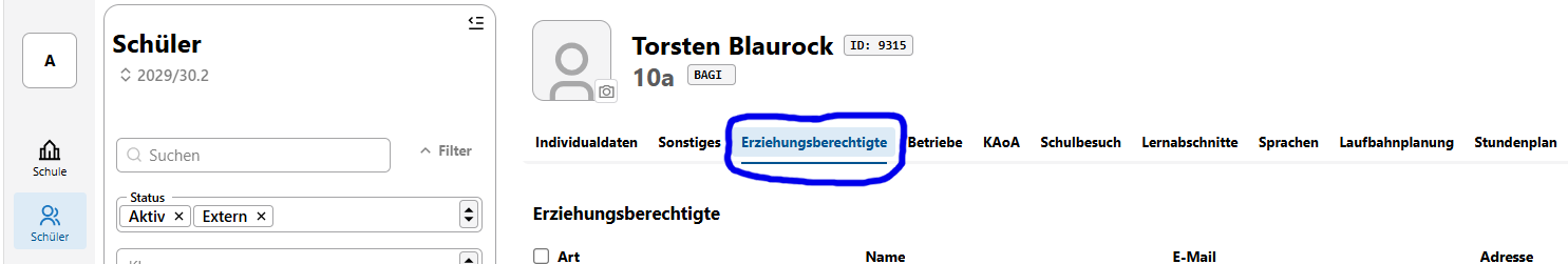 Erziehungsberechtigte