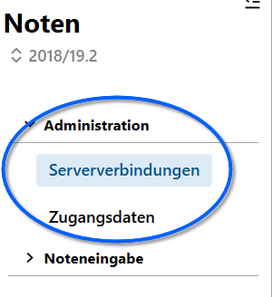 Konfigurationsrechte sind freigeschaltet